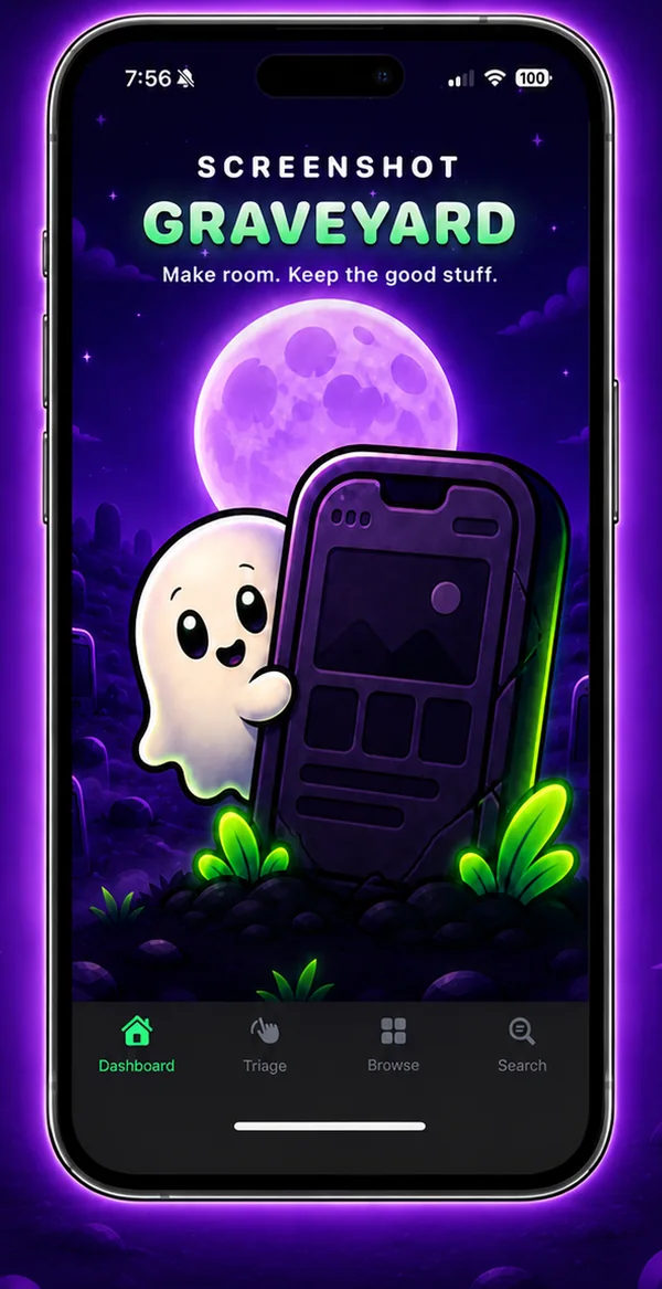 Screenshot Graveyard start screen